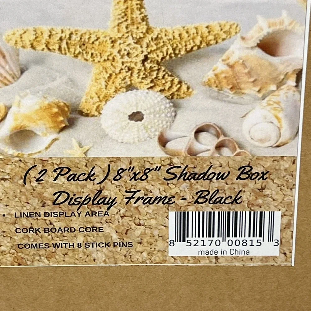 Shadow Box Display Frame Black 8